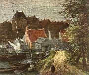 View of Amsterdam (detail) h RUISDAEL, Jacob Isaackszon van